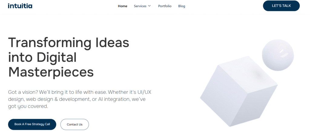 Intuitia Web Page