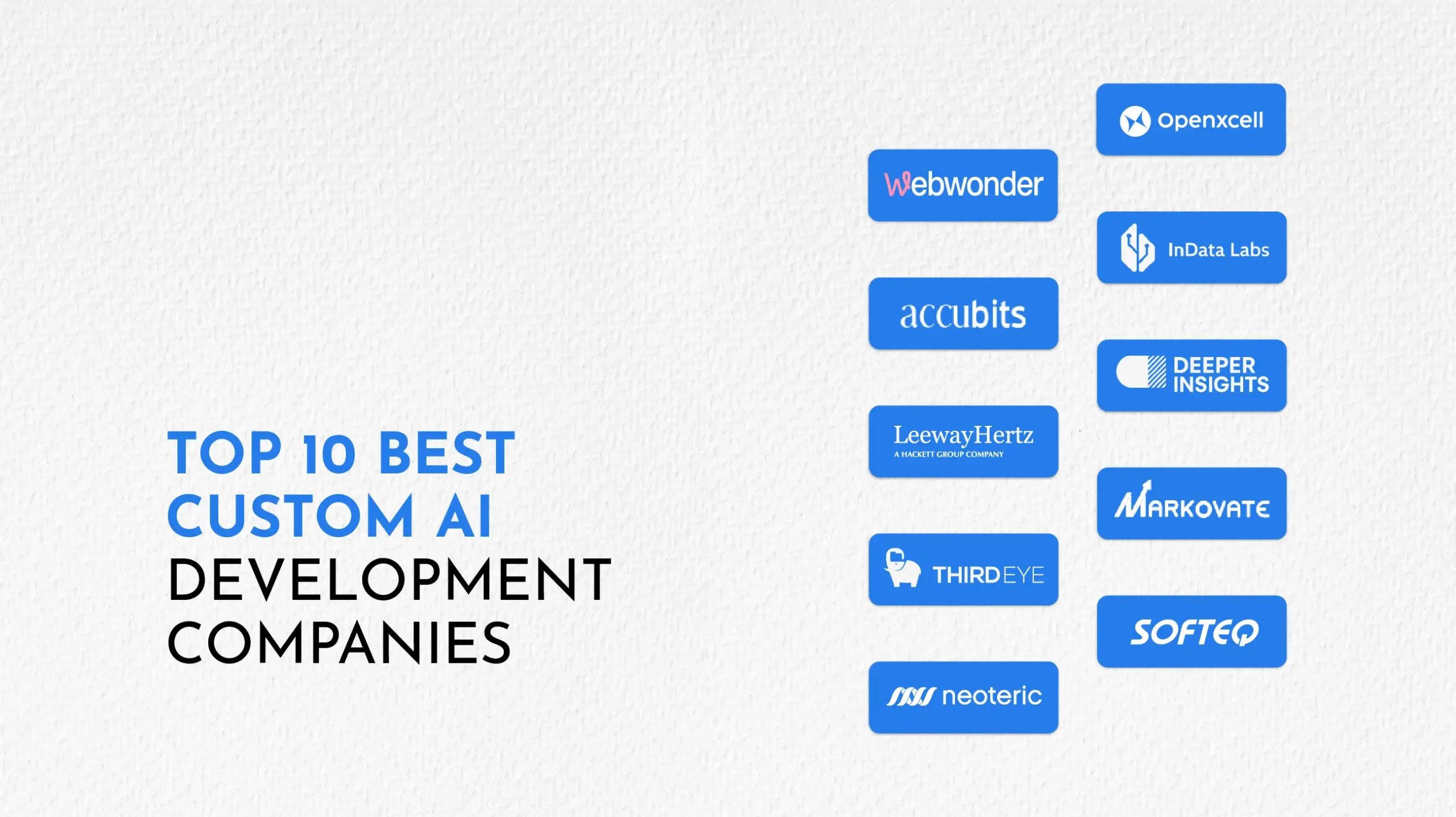 Custom AI development companies